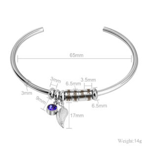 Bracelet Linda personnalisé plusieurs prénoms (1 à 10) 14