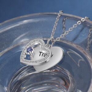 Collier zircon personnalisé pour femmes 8 Collier zircon personnalisé pour femmes 8
