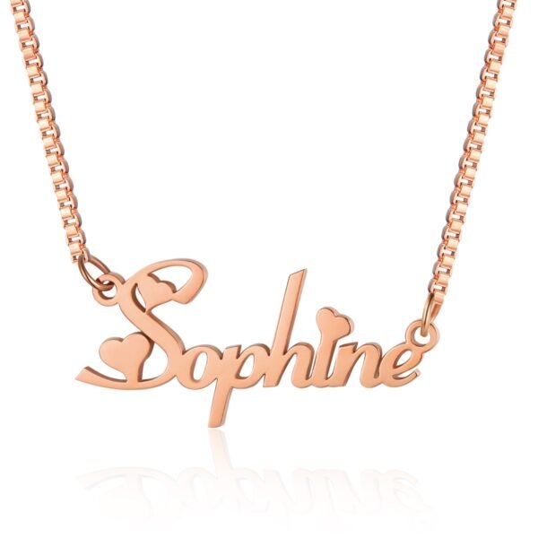 Sophine – Collier prénom à personnaliser 8