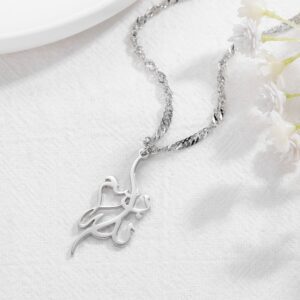 Collier calligraphie personnalisé nom arabe femme 10 Collier calligraphie personnalisé nom arabe femme 10