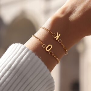 Bracelet Classique Lettre Initiale 10