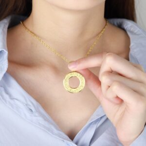 Collier musulman personnalisé arabe pour femme 10 Collier musulman personnalisé arabe pour femme 10