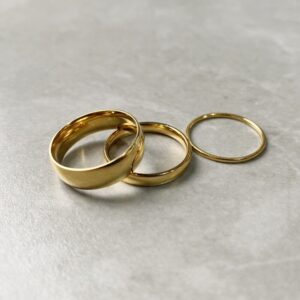 Ensemble 3 Bagues classiques pour femme 17