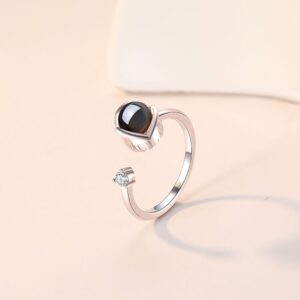 Bague projection photo personnalisée – Femmes 13
