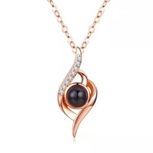 Collier photo de projection personnalisé 11
