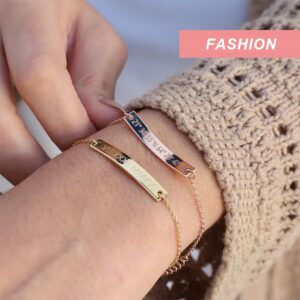 Bracelet à barrette personnalisée 8