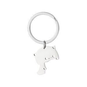 Porte-clés chat pour couple (2 pièces) 13