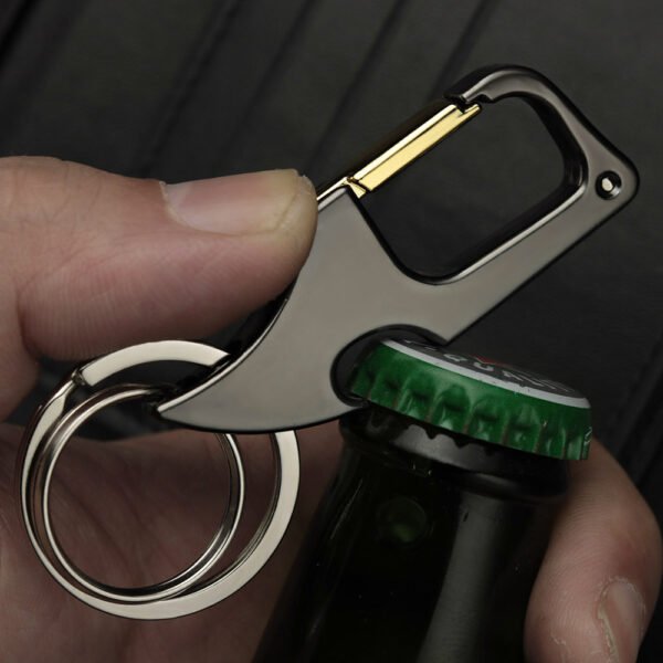 Porte-clés pliable personnalisé ouvre-bouteille multifonctionnel 8
