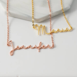 Collier Personnalisé écriture manuscrite 9