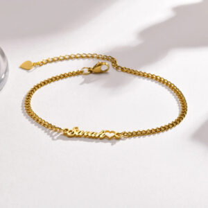 Bracelet coeur personnalisé pour femme 11 Bracelet coeur personnalisé pour femme 11