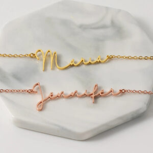 Collier Personnalisé écriture manuscrite 10