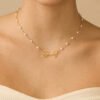 Collier perles personnalisé prénom pour femme 12