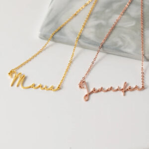 Collier Personnalisé écriture manuscrite 11