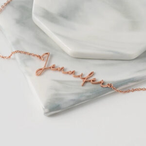 Collier Personnalisé écriture manuscrite 12