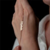 Bracelet personnalisé prénom, Or – Argent – Or Rose 14