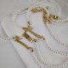 Collier Perles personnalisé prénom 16