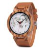 Montre quartz en bois personnalisé photo 13