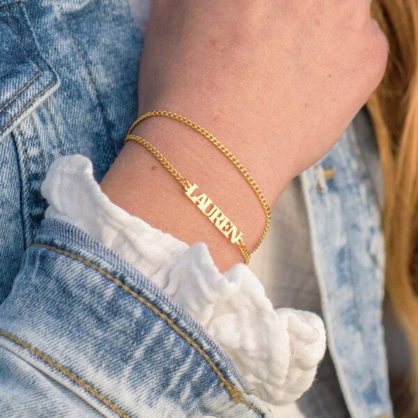 Bracelet personnalisé prénom pour homme